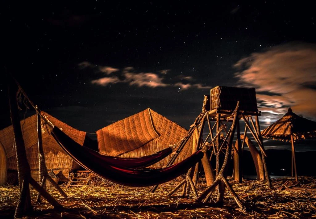 Atardecer en el Lago Titicaca